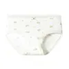 Calcinhas de algodão puro para meninas com estampa floral, forro 100% algodão, confortáveis, hipoalergênicas, respiráveis, sem costura, calcinhas femininas de cintura média