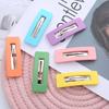 Pinza para el pelo de dopamina DIY estilo K Color caramelo Pin BB Niños Niñas Pinza para flequillo Tocado Lindo Pinza para pelo roto Accesorios para el cabello