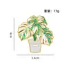 Ímãs de Geladeira de Plantas Tropicais, Costela de Adão, Lírio Calla, Samambaias, Ímãs de Metal, Pequenos Presentes, Lembrancinhas