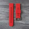 Correa de silicona universal de 18/20/22 mm para Huawei, Samsung y otros relojes inteligentes (hebilla de oro rosa)