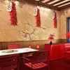 Papel Tapiz de Pared de Loess con Textura de Barro y Paja Estilo Retro Granja Rústica Nostálgica Bed and Breakfast Revestimiento de Pared Papel Tapiz para Restaurante Hunan de Barbacoa
