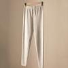 Traje de Ropa Interior Cálida de Otoño e Invierno para Hombre Ligero Ropa Caliente de Otoño y Pantalones de Otoño Cuello Redondo Ajustado Suéter de Algodón Pantalones de Lana de Algodón