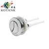 Accesorios Universales para Cisterna de Inodoro Interruptor de Descarga de Doble Botón Superior Cromado 38mm Ketai Sanitary Ware