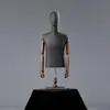 Maniquí de cuerpo entero para exhibición de ropa de hombre, maniquí de tienda de ropa, maniquí de medio cuerpo, soporte para maniquí de traje, ropa formal, soporte para escaparate