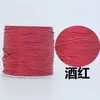 Não. 72 Fio de Jade de Alta Qualidade Corda Colorida Fio com Contas Pulseira Trançada Pingente Nó Chinês 100 Jardas 1 Rolo Fio de Jade Densamente Tecido