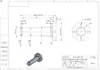 Montaje de Brida Articulada Flotante Tipo Brida Redonda Eje con Ranura para Anillo de Retención Pasador Voladizo 45# Núcleo de Eje WHE01