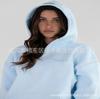 Suéter con capucha de color sólido de moda europea y americana nuevo transfronterizo directo de fábrica, casual, comodín, moda americana para hombres y mujeres