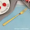 Faca, Garfo e Colher de Aço Inoxidável Faca e Garfo para Bife Conjunto Talheres para Comida Ocidental Caixa Plástica Talheres Portáteis