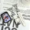 Adecuado para Correa Xiaomi Mi Band 10Pro 8/9Pro Redmi 456 Linda Gatita Kt con Diamantes Pulsera Correa de Reloj