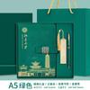 Caja de Regalo de Souvenir de la Universidad de Tsinghua Grabada con Logotipo Marcador de Metal de Estilo Clásico Chino Libreta Memoria USB Beijing Chuoyou