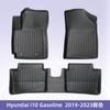 Alfombrilla de coche TPE para todo tipo de clima, apta para Hyundai i10 2019-2023, con combustible 3D.