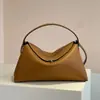 Bolsa de Viaje de Alta Gama Savi Hecha de Piel de Vaca de Primera Capa, Gran Capacidad, Hombro Único, Cruzada, Bolso de Mano, Bolso de Axila, Bolso Transfronterizo de Cuero Genuino