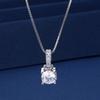 Moda de lujo ligero colgante de cabeza de toro de cuatro garras con diamante flash cadena clavicular para mujer estilo clásico europeo y americano collar de circonitas incrustadas