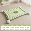 Esterilla para Dormir para Perros y Gatos Pequeños y Medianos, Adecuada para Todas las Estaciones, Esterilla Refrigerante de Peluche Dopamina Doble Cara, Esterilla Refrigerante, Cama para Perros