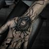 Adesivos de Tatuagem Misticismo Padrão Aranha Sombria Réptil Mão Costas Pescoço Adesivos de Tatuagem Alternativos