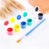Suministro directo de fábrica de 6 incluso 5 ml de pintura acrílica de acuarela para grafiti para niños, pintura de yeso, pintura acrílica