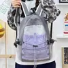 Mochila Retro de Bloques de Color para Hombres y Mujeres 2026 Nueva Moda Mochila Escolar para el Campus Ligera Mochila Deportiva para Exteriores Senderismo Montañismo