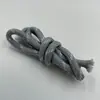 Cordão de Corda Trançada de Poliéster de 5 mm, Corda Trançada Colorida Feita à Mão, Cordão de Fechamento Paracord, Cordão para Chapéu