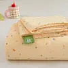 Juego de 3 piezas de sábana de algodón de burbujas para cama individual, seguro para bebés, estilo fresco de dibujos animados, sábana de gasa de burbujas para camas individuales y dobles