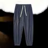 Pantalones de pana para hombre de otoño, pantalones deportivos, pantalones de chándal para hombre, holgados y versátiles, pantalones casuales de retazos, pantalones jogger, pantalones largos