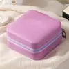 Elegante Joyero de Capas, Portátil, Compacto, Caja de Almacenamiento de Joyas para Viaje Anti-Oxidación, Joyero de Cuero para Anillos y Pendientes