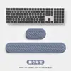 Reposamuñecas para Teclado de Oficina Almohadilla de Ratón de Silicona Soporte de Muñeca Espuma de Memoria Cóncavo Masajeador Reposapalmas Bloc para Portátil