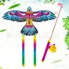 Cometa de Caña de Pescar Dinámica, Cometa Infantil de Mano Fácil de Volar con Alas que se Mueven, Cometa al por Mayor para Niños Estilo Nuevo de Dibujos Animados