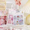 Celebridad de Internet Ins Dibujo Animado Manual de Pegatinas Niños Hecho a Mano Creativo Pequeño Regalo Regalo Niña Pequeña Premio de Jardín de Infancia