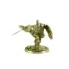 Muñeco de Metal Cobre Guerrero Espartano Valiente Adornos de Ajedrez de Escritorio Modelo de Soldado de Legión Piezas de Ajedrez Juguete Hecho a Mano
