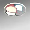 [Transfronterizo] Lámpara de Techo Creativa Color Crema Claro para Habitación Infantil, Luz de Techo Inteligente para Dormitorio Controlada por Voz que Protege los Ojos, Luz de Techo de Gato de Viento Princesa para Niñas