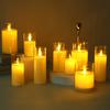 Velas Eletrônicas LED Simulação Eletrônica Copo de Vidro Luz de Vela Criativa Casamento Aniversário Adereços Enfeites E-commerce Transfronteiriço