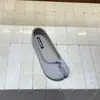 Zapatos Planos Azules de Pezuña de Cerdo con Dedos Separados y Lunares para Mujer, Nuevo Estilo Primavera 2026, Zapatos de Pulgar de Pezuña de Caballo, Mocasines de Pezuña de Cerdo