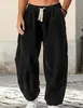 Otoño 2025 Estilo Chino para Hombre Pantalones Harem Holgados de Pana Juventud Casual Casual Pantalones Rectos para Hombre Venta al por Mayor