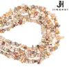 Jinghui DIY acessórios artesanais com contas de ágata natural irregular crazy agate cascalho material de joias semiacabadas contas soltas