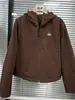 Chaqueta Corta a Prueba de Viento para Mujer, Estilo Casual, con Capucha, Ajustada, Manga Larga, Nueva Colección Otoño 2026