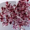Contas de Vidro Rachado Gelo 10mm Contas Explosão Três Cores Material para Miçangas Artesanais DIY Acessórios para Pulseira Colar Contas Soltas