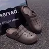 Zuecos Estilo Birkenstock de Doble Correa, Estilo Nuevo, de Moda y Sencillos, de Punta Cerrada, para Mujer, Zuecos Suaves de Suela Gruesa, Antideslizantes