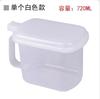 INOMATA caja de almacenamiento de condimentos importada caja a prueba de humedad para sal y polvo gourmet de cocina apilable condimento con cuchara acabado