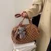 Bolso Cruzado de Lunares Estilo Coreano para Mujer Diseño de Nicho Bolso de Hombro Versátil para el Viaje Diario Bolso de Axila Estilo Perezoso Exquisito