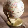 Versão europeia e americana em inglês ornamentos de globo retrô atacado decoração de estudo de globo universal presente requintado