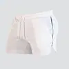 Shorts esportivos musculosos novos de tamanho grande para homens, irmãos, secagem rápida, corrida de maratona, três quartos, calças de praia fitness