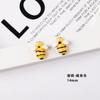 Accesorios de resina con forma de abeja de dibujos animados, accesorios de bricolaje, horquillas para el pelo para niños, crema, pegamento, parche para carcasa de teléfono móvil