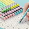 Lápiz de Color Caramelo Lápiz de Escritura para Estudiante de Primaria Lápiz de Pintura de Color Puro Lápiz de Tronco Macarrón Lápiz de Gelatina