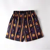 Verano Nuevo Transfronterizo Shorts Estampado Digital 3D Geométrico Pareja Para Hombre y Mujer Marca Japonesa de Moda Pantalones de Playa