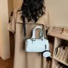 Bolso de Mano Casual Simple 2026 Nuevo de Moda con Textura Bolso de Hombro Gran Capacidad Hermoso Cruzado para Viaje Gimnasio