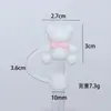 Tapa para Popote Stanley 10mm Diámetro Grande PVC Popote Suave Tapa Muñeco de Dibujos Animados Tapa Antipolvo Mayoreo