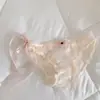 Amarração Lateral~Calcinhas de Renda Sexy para Mulheres, Cintura Baixa, Puro Desejo, Renda Vazada, Forro 100% Algodão Macio, Tanga Feminina