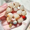 Pulsera Bodhi Semilla de Bodhi Garra de Gato Linda Atrae Riqueza y Tesoro Chicas Gato Pulsera Original Estilo Nacional Regalo para Pareja Pulsera del Mismo Estilo