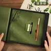 Regalo para el Día del Maestro Cuaderno A5 con Logo Personalizado, Engrosado, Set de Caja de Regalo Estilo Chino, Regalo de Alto Valor para Maestros