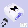 Modelo nuevo transfronterizo, lámpara de uñas recargable de 380W, portátil, fuente de luz dual, secado rápido, previene el oscurecimiento de la piel, diseño de doble cabezal de lámpara, específicamente para arte de uñas
